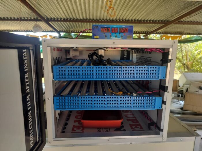 Ndeal 128 eggs Incubator full automatic metal body