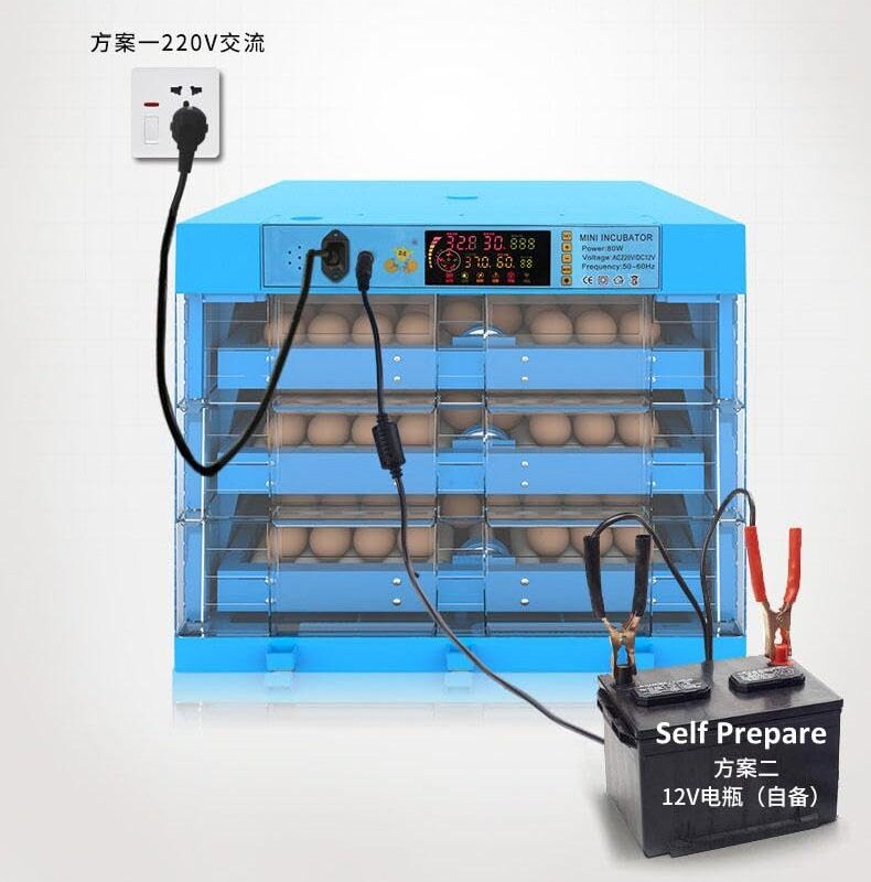 Ndeal 192 chicken eggs hatching machine incubator fully automatic. Egg Incubator