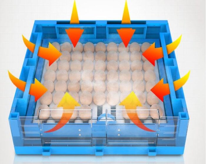 Ndeal 320 Eggs Automatic Egg Incubator For Chicken, Duck, Goose & Quail With Digital Temperature Controls - Image 2
