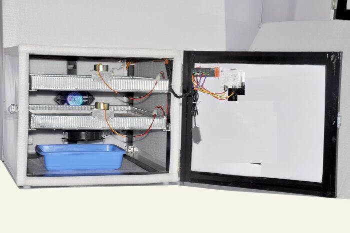 Ndeal 140-Egg Capacity Full-Automatic Incubator: All-in-One Hatching Machine with Transparent Design and 100W Power Consumption