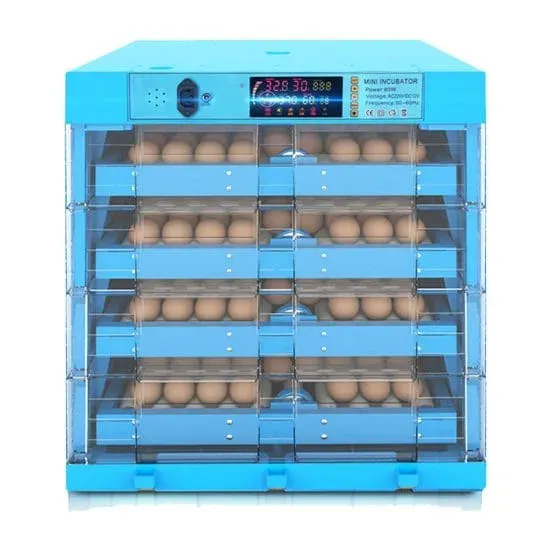 Ndeal 256 Eggs Fully Automatic Incubator blue