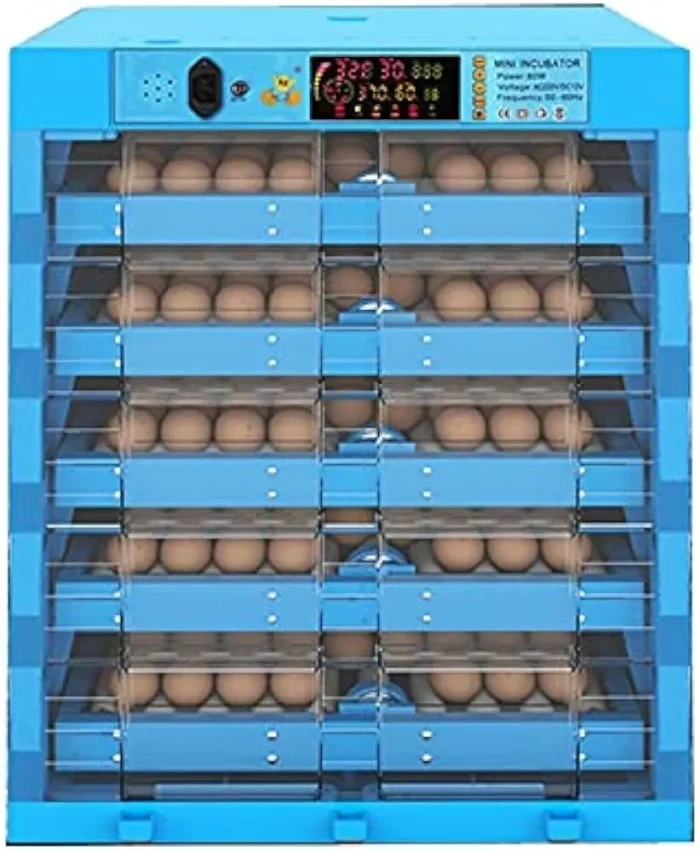 Ndeal 320 Eggs Fully Automatic Incubator blue