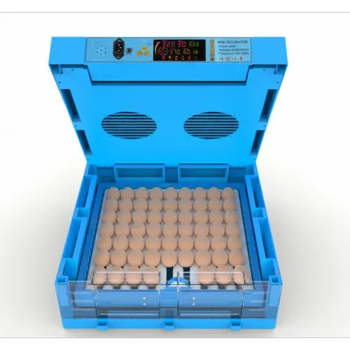 Ndeal 64 Eggs Fully Automatic Incubator Blue