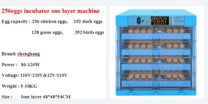 Ndeal 256 Eggs Fully Automatic Incubator - Image 3
